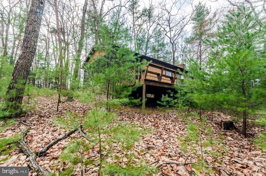 Feel the tranquility, in this charming 2 bedroom and 1 bath Cabin.  You will enjoy the beauty of the surrounding woods and winter mountain views --with good outdoor space to play in as well.  3.02 Acres. You will find a cozy and rather large enclosed porch to be in during all kinds of weather.  The deck is oversized and will accommodate your gatherings.  Inside, is the perfect Cabin feel where you will enjoy a gas fireplace for warmth and relaxation --and a snuggling atmosphere.   The Cabin is minutes from Orkney Springs where Summer Concerts take place under the stars.  Or Bryce Resort, just a short ride away where Four Seasons are celebrated.  The Cabin and Bryce Resort are situated in the foothills of the Allegheny Mountains, and only 2 hours from Washington, D.C.  Bryce is a 4 Seasons resort offering sports, recreations, social activities and special events  all family friendly.  Your can become a member, with its special privileges, but it is not a requirement.  Bryce is a popular weekend getaway, excellent vacation spot and an amazing place to live.  Play golf on the 18-hole PGA Championship Course with tree-lined fairways, views of Stoney Creek and the Mountains.  Wintertime, a favorite, Ski and Snowboard on its eight slopes day and nighttime.  Need lessons enjoy the Award-winning Ski School.  Mountain Bike on the eight, lift-assessed, trails uniquely custom built.  Enjoy the thrill of Ziplining, covering nearly one mile, 80 feet above the ground.  800 feet of tubing lanes available for both Summer and Winter.  An Ice-Skating Rink --new in 2019.  Swim in the Pools, both indoor and outdoor. Experience Lake Laura, a beautiful 44-acre impoundment where you can swim, kayak, fish and hike.  Paddleboats, kayaks and private boats (electric motors) are allowed.  Fish for largemouth bass, bluegills, pumpkin seed sunfish, channel catfish and more.  Dine inside or out at the Copper Kettle, while overlooking the ski slopes. Three other restaurants of different styles to choose from --depending on your desires.  Enjoy the many family activities held throughout the year, like the 4th of July and October Fests.  Enjoy dinner on the Mountain-Top.  You can even fly into Bryce on the private air strip, if that suits your fancy.  Let the fun begin in your getaway Cabin.