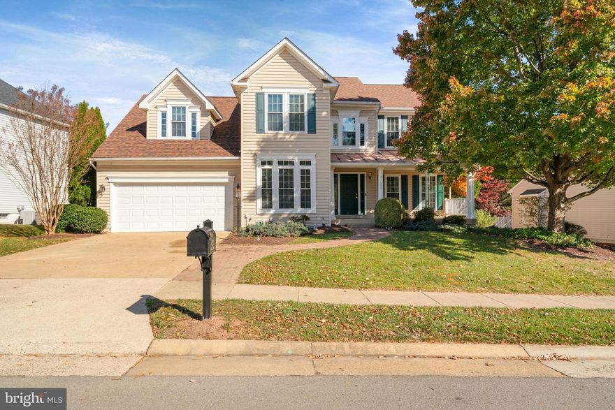 Charming and Full of Surprises – Welcome Home to Potomac Station!  You will adore this deliciously spacious single-family home in the wonderful Potomac Station community in Leesburg! Enjoy a leisurely morning sipping coffee outdoors on its inviting front porch.  You'll be swept in at the entrance into the two-story foyer.  This home offers warmth and charm at every turn!  Gleaming Brazilian hardwood floors flow throughout the main and upper levels, complementing the formal living and dining rooms.  A bright, front-facing study with oversized windows provides the ideal location for a home office.   The updated kitchen features granite counters, updated appliances, and a breakfast area that opens up seamlessly to the gathering room.  Enjoy a myriad of cooking, eating, conversation during daily activities.  The large, bonus sunroom extension expands the living area and provides additional access to the rear deck which offers a peaceful space to unwind. 

Upstairs, the spacious primary suite boasts a large walk-in closet and a primary bath with separate soaking tub and shower.  Three additional spacious bedrooms, include a charming room over the garage with a step-down entry and dormer window providing an added touch of unique character.  The fully finished lower level offers even more living space than you can imagine, complete with a large recreation room with wet bar, full bath, and walkout access to the  rear yard. Two versatile bonus rooms are perfect for your gym, playroom, guest area, workshop--you name it.   A spacious storage/utility room rounds out the space.  

Conveniently located within close proximity to Routes 7/15, Dulles Greenway,  airport, downtown Leesburg, and numerous shopping and dining options.  This home has all the space you need with surprises around every corner—come see for yourself!

**Upgraded architectural Roof < 8 years, newer windows (7yrs), HVAC 2017 w/humidifieder, HVAC 2023, New kitchen appliances 2021, new Brazilian hardwood flooring main and upper level.
