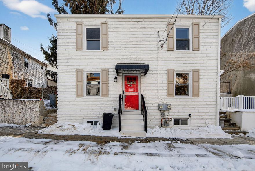 Welcome to this beautifully renovated two bedroom, one bath single home in the heart of West Chester Borough, just steps from everything town has to offer. This home has been thoughtfully updated throughout, featuring a brand new kitchen and bathroom, quartz countertops, and engineered hardwood floors across the main living areas and bedrooms, with tile in the bath. Major improvements include a new heater and new hot water heater, providing peace of mind for years to come.

The layout offers a kitchen and living room on the main level, with two bedrooms and a full bath upstairs. An unfinished basement provides additional storage. Outside, a small side yard offers the perfect spot for a café table and chairs. With very limited inventory in West Chester Borough, this move-in ready single home presents a rare opportunity to enjoy walkable borough living in one of Chester County’s most desirable locations. One owner holds a PA real estate license.
