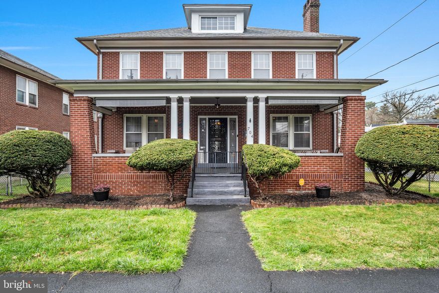 Timeless Craftsmanship Meets Everyday Comfort. Some homes just feel right the moment you step onto the porch, and this one is no exception. Built in 1900 and beautifully maintained over the years, offers a rare blend of historic charm, thoughtful updates, and inviting spaces that wrap you in warmth from the moment you arrive. The large covered front porch sets the tone; perfect for morning coffee or evening chats with neighbors on this peaceful, tree-lined street.

Inside, you're greeted with soaring ceilings, original solid wood doors, and rich hardwood floors that speak to a time when craftsmanship mattered. Every room has a story. Each one filled with natural light, cozy corners, and quiet elegance.
The living room is anchored by a wood-burning fireplace and adorned with crown molding and built-ins. The dining room is spacious enough for holiday gatherings but intimate enough for quiet dinners at home. The eat-in kitchen is both functional and inviting, featuring a gas range, island, and ample room to gather.
Upstairs, four spacious bedrooms and a full bath offer room to grow, rest, and dream. Tucked on the third floor is a hidden gem, a fifth bedroom or bonus space with endless potential. And for those who love a private escape, the screened-in porch off the second floor offers a peaceful perch to relax above it all.

The home sits on a generous corner lot with a private fenced yard and a detached two-car garage, a rare find in the city. And with thoughtful details like a main-level laundry room, butler’s pantry, and countless nooks and crannies, this home offers the kind of charm that can’t be built today.

Located just minutes from downtown Harrisburg, shops, restaurants, and the train station, this is a home for someone who values history, space, and the kind of character that only comes with time.

The gorgeous property is more than a home, it’s a place to settle in, slow down, and fall in love with where you live.