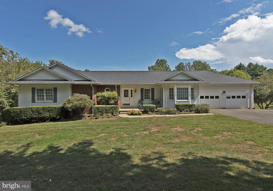 Move Right In Updated Rambler with 2 Finished Levels Over 3000 Sq Ft Updates Include Refinished Hardwood Floors New Carpet& Paint Detailed Molding Each Bedroom with Walk-in Closets New Stainless Appliances 30 Year Roof New Well Pump&Much More Beautiful 1 Acre Lot Known for Spring Cherry Blossoms Basketball Court in Backyard Must See!