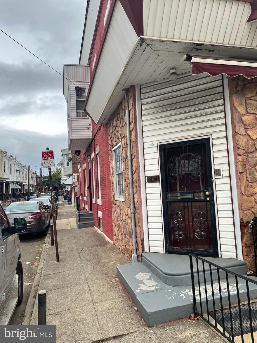 Unlock the full potential of this prime property in the Haddington section of West Philadelphia. This property is perfect for expanding your rental portfolio. This duplex offers two units perfect for investors and homeowners seeking additional rental income - to offset their monthly mortgage payment.
With substantial room for value enhancement, this property offers versatile options. Whether you want to renovate, flip, or generate rental income, it is sold as-is, providing a unique opportunity to customize according to your investment strategy.  The first floor is on the street level and is believed to have been a Store or Cleaner at some point. The space could be used as a store or office or converted to an efficiency, making three (3) units.  There is also an Efficiency apt at the rear. This property offers two garages in the rear, which also have additional value. Don’t miss out—properties with this level of potential are rare.