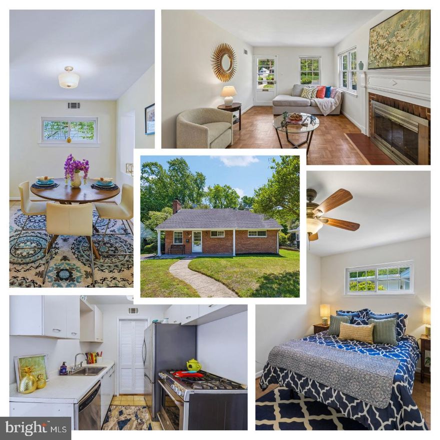 Welcome to 31 S. Edison Street, a charming rambler-style 3-bedroom, 1-bath home set on a flat lot with a large fenced rear yard offering wonderful outdoor space for relaxing, gardening, or entertaining under the shade. Tucked just off Route 50 on a quiet side street, this single-level home offers both convenience and a peaceful residential setting. Inside, you’ll find parquet flooring, a cozy fireplace, and an extended family room that adds valuable living space and flexibility. Backing to Arlington Forest and the W&OD Trail, the property enjoys a beautiful natural backdrop with easy access to recreation, parks, and trails. With quick access to Falls Church, the Pentagon, Foreign Service facilities, and Joint Base Myer-Henderson Hall, 31 S. Edison Street combines comfort, outdoor enjoyment, and an excellent Arlington commuter location.