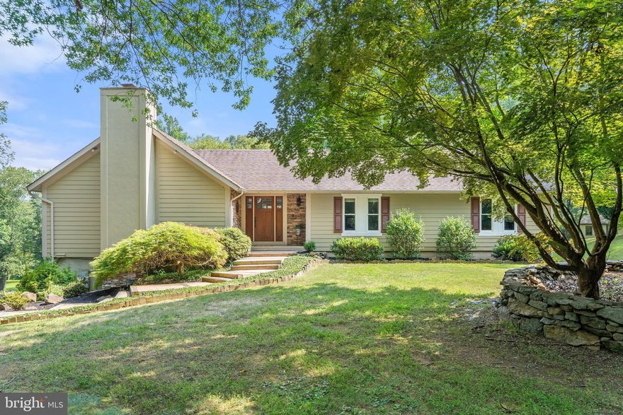 OPEN HOUSE CANCELED, SELLERS ACCEPTED OFFER. STUNNING contemporary style ranch home tucked away on 10 park-like acres.  Immaculately maintained with open floor plan with family room flowing into dining room and kitchen.  The spacious master suite has French doors to deck, his and hers walk-in closets and renovated bathroom.  Two additional bedrooms and full bath on main level, floor to ceiling windows and gorgeous views at every turn.  The lower level has lots of possibilities for separate living with an additional bedroom, full bath, family room, rec room and private entrance.  The exterior has something for everybody with a huge shed, pool, multiple relaxation areas, trails, creek and plenty of open space for recreation.  This home is truly one of a kind, peaceful, private and in a great commuter location close to I-66.  Sellers currently use ViaSat and/or a Verizon hot spot for internet and say it's good enough to work from home.  PLEASE REMOVE SHOES OR WEAR BOOTIES. THANK YOU!