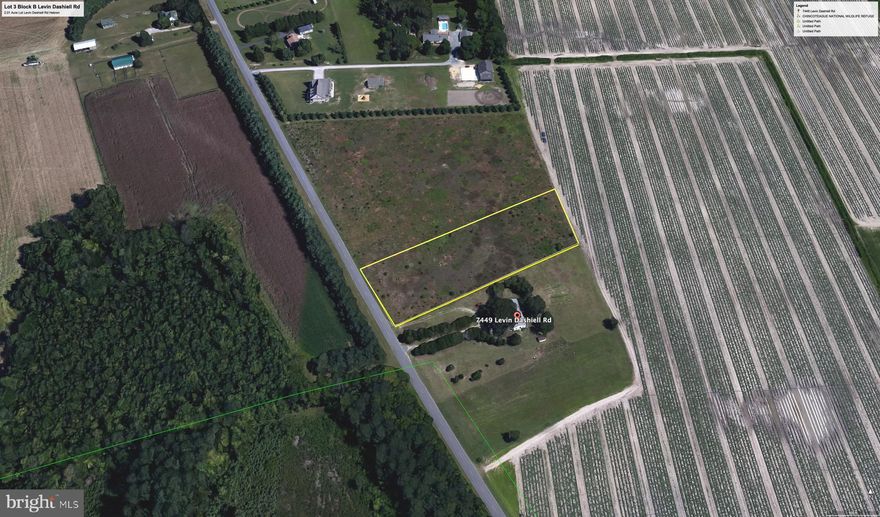 A Rare find, a little over 2 acre lot ready to build, not in an HOA, located just southeast of Herbon MD! This property is located on the north side of Levin Dashiell Rd Approx 1 mile west of the Rockawalkin Rd 4 way stop. Lightly wooded with an approved Land Evaluation (Perc) It is primed to be the location for you new home in the country, all while located just minutes from Shopping in North Salisbury or the outlets in Delaware. Juts minutes from the coastal beaches in Maryland and Delaware as well as the Nature preserve of Assateague Island National Seashore! Choose your own builder and get started on your country haven today!