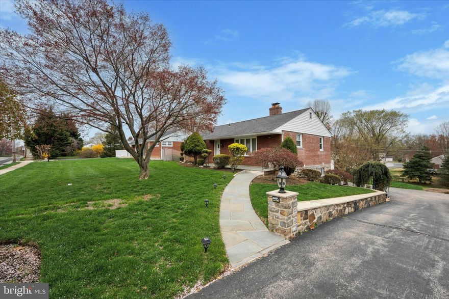 Move in Condition Brick Ranch with welcoming curb appeal nestled on oversized lot(72x265) with  incredible Custom built two garage with basement. Spacious formal living room  highlighted with a marble fireplace and giant picture window that allows the natural light to flow,  nice sized formal dining room,  galley style kitchen with table and chairs, two generously sized bedrooms with full hallway bathroom. Walkout lower level is the complete footprint of the 1st floor. Oak open staircase leads to the lower level  that provides an additional 1000 sq feet of living  space offering a complete kitchen, spacious dining area as well as a family room to watch tv, bonus third bedroom with full bathroom. This home has been well maintained and upgraded over the years. The garage provides so many options, contractor work out of home, car enthusiast, basement storage in the garage with service doors. Front and Rear Porch, Professionally landscaped. This home is perfect for 2 family living- lower level provides private access-full kitchen and bathroom and plenty of living space to enjoy a comfortable home.