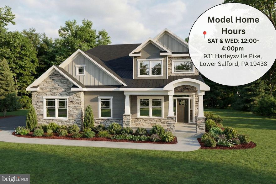Open House 5/6 & 5/10 12pm-4pm - GPS: 931 Harleysville Pike, Lower Salford, PA 19438

You’re invited to tour one of our floorplans we’ll be offering at Eddy Homes newest community BRONSON ESTATES.. one + acre homesites in Collegeville…
Nestled in the heart of Collegeville, Bronson Estates offers an exclusive enclave of luxury homesites on 1-acre lots, thoughtfully designed for those who value space, privacy, and elegance.

Surrounded by lush natural beauty yet just minutes from shopping, dining, and top-ranked schools, this community perfectly blends tranquility with convenience. Whether enjoying a quiet evening on your expansive property, a stroll through nearby parks, or an outing to Providence Town Center, Bronson Estates places you at the center of it all. With timeless architecture, spacious floorplans, and the prestige of a limited collection of homes, Bronson Estates is where refined living and everyday ease come together.

The Petersburg features main-level living with additional space and privacy for family and friends. This first-floor owner’s suite home offers the perfect amount of space in all the right places. Stay organized with a first-floor study located off the bright and open foyer. Make entertaining a breeze in your new gourmet kitchen, which flows straight into the great room with a stunning vaulted ceiling. Conveniently situated on the first floor you will find a private owner’s suite with an expansive walk-in closet and luxury bathroom. Guests will relax upstairs in one of the two additional bedrooms and enjoy their own private full bathroom. Need more storage? Add an oversized basement for all your storage needs or finish the basement with the game room of your dreams!