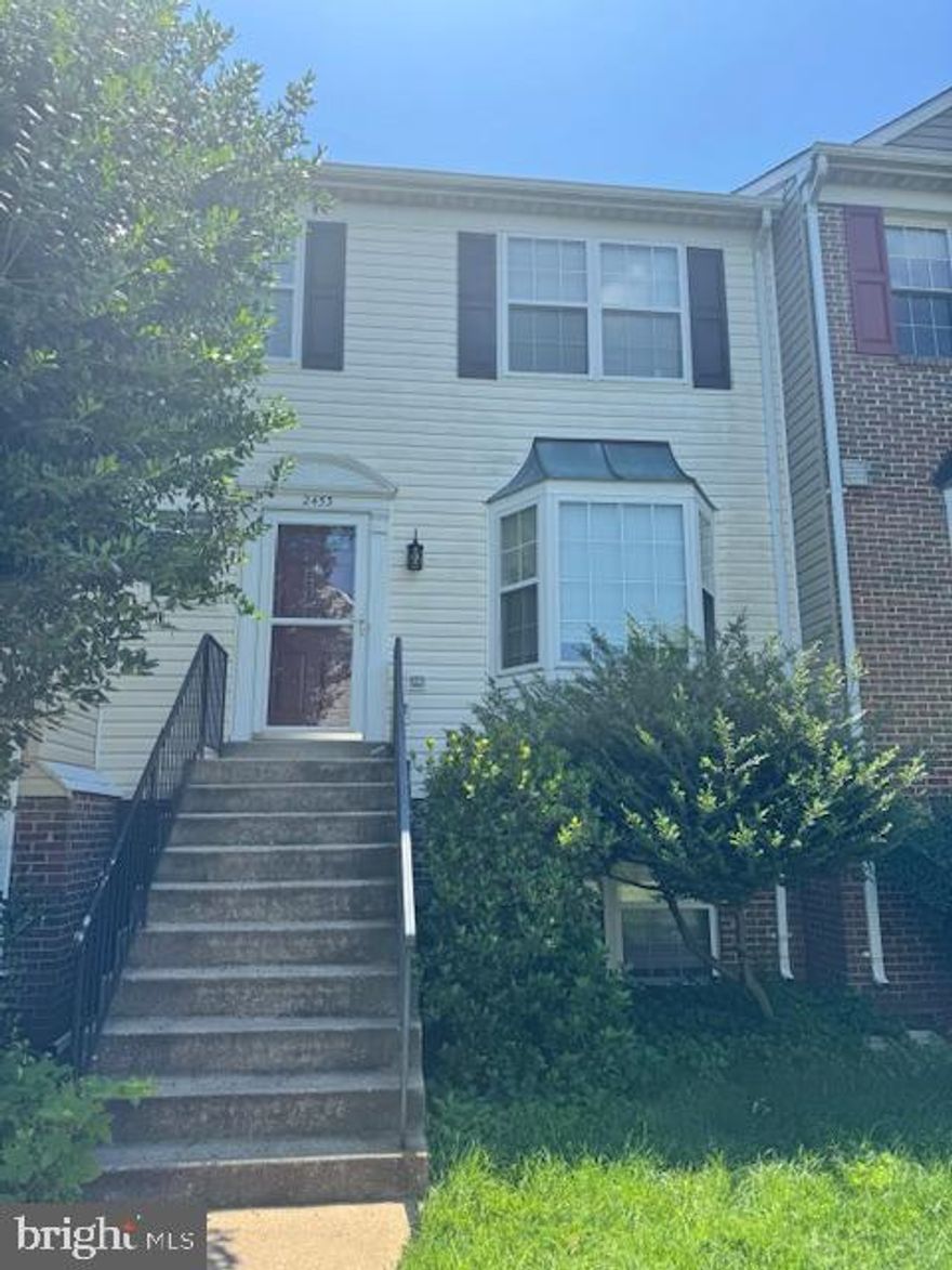 Cozy townhome for rent in the heart of Crofton! Main level features sleek hardwood flooring and a half bathroom for added convenience! Eat in kitchen features stainless steel appliances and endless cabinets! Step out onto the deck for entertaining! Master bedroom features walk in closet and ensuite bathroom! Two more spacious bedrooms and a full bathroom round out the upper level! Laundry room on the lower level accessible to the fully fenced in backyard! Easily accessible to route 3, Waugh Chapel Shopping Center, area shopping and Annapolis/DC! **Property will be freshly painted!**