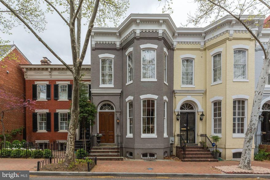 Handsome and substantial Victorian on great block in the heart of the East Village.  Tall ceilings, beautiful floors, lovely windows and beautiful stair. 3 FP's.  Great proportions.  Easy living with high end kitchen/family room at rear opening to professionally landscaped garden and amazing, newly-built 2-car brick garage with cupola.   Property backs to Orchard Lane.  3BR/2BA up.  Good LL.