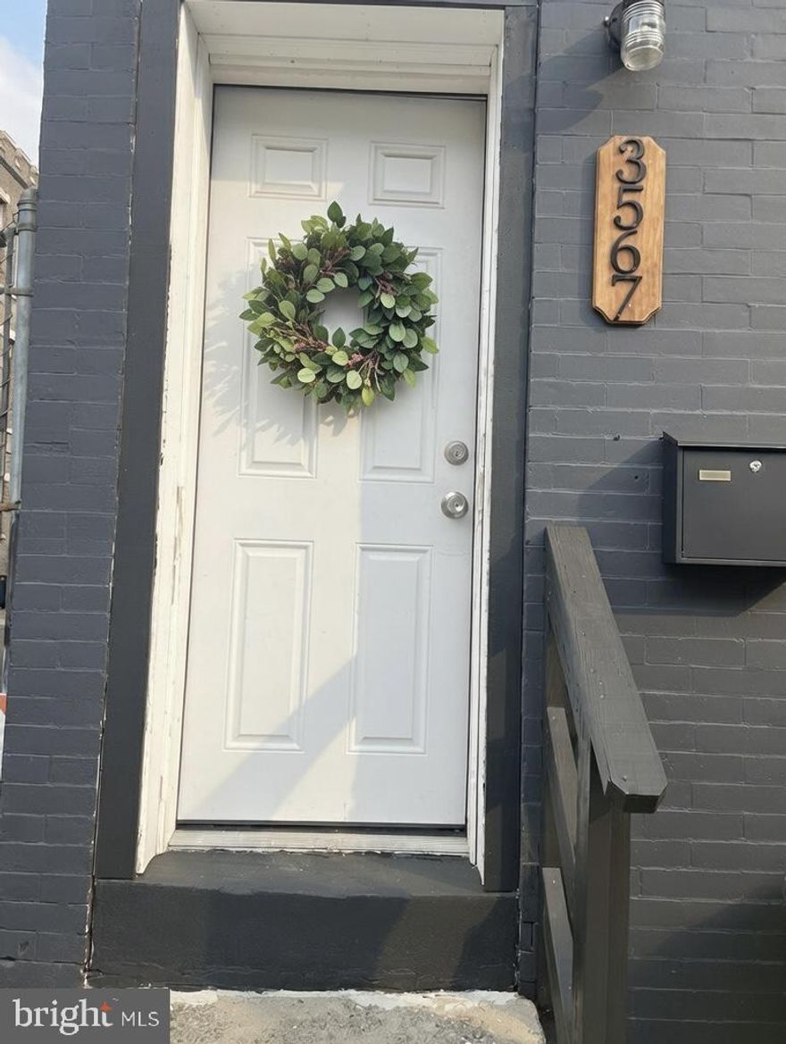 Property located in the heart of the Kensington/Port Richmond area of Philadelphia. This home offers a functional layout with comfortable living space, featuring 2 bedrooms and 2 full bathrooms, with one full bath on each floor. Washer and dryer hookups are available on the first floor at rear of the house. This extra room at the rear of the home offers the potential for a third bedroom or flexible living space. Pretty nice size backyard for entertainment.  Ideal for homeowners or investors. Conveniently located near public transportation, shopping, schools, and major roadways.