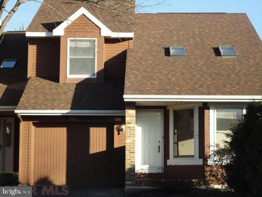 Well maintained townhome in convenient location in a quiet community. The large vaulted living room offers a dining area beside the sliders to a very private deck. Both the living room and family room have easy to care for laminate flooring and lots of natural light. The kitchen boasts a garden window, new counter tops, a breakfast bar and ceramic tile. All appliances are included. Downstairs you will find an updated full bath, rec room and office with a walk-in closet. The bedrooms upstairs have walk-in closets and berber carpeting. The full master bath adjoins the half bath with washer & dryer. Each can be closed for privacy. Radon mitigated and on CATA Bus route.