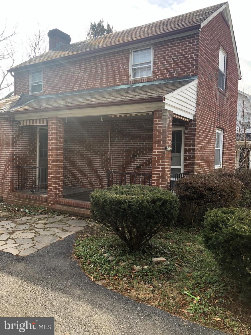 Don't miss out on this lovely brick home! Great opportunity to own this single family home . This one needs a some TLC. The possibility is endless. Located near schools, Kernan Hospital, Forest Park Golf Course and easy access to 695! Paved Drive way, newer windows, newer flooring, newer roof on garage. Electricity in garage! Cash, Conventional or Renovation loan!