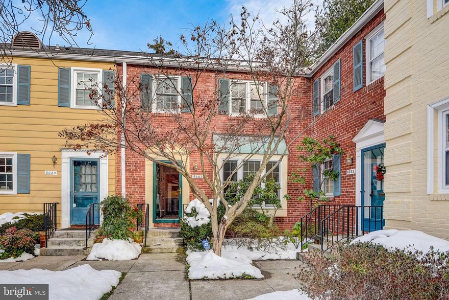 OPEN Sunday 2/28 from 2 to 4pm;   Don't miss this exceptional corner unit townhome in the highly sought-after Kenwood Forest. This updated home boasts a myriad of desirable features and upgrades. The light-filled interior showcases an updated kitchen and bathrooms, Brazilian Cherry hardwood floors on all levels, recessed lighting, and crown molding throughout.  Beautifully appointed kitchen features custom Maple wood cabinets, white quartz countertops, and stainless steel appliances. The sun-filled dining room has access to a deck, providing the perfect spot for relaxation and entertainment. Bathrooms have been designed by Jennifer Gilmer, offering luxurious features such as custom floating vanities, decorative porcelain tile, and quartz countertops. Each of the 3 bedrooms includes hardwood floors and California Closet organizers. Additionally, the home has a full-size attic, a rare and valuable bonus, providing ample storage space.

All systems have been replaced and upgraded, including a new Carrier high-efficiency heat pump and air handler, a tankless hot water heater, and an upgraded electrical panel. Furthermore, all windows and doors have been replaced with top-quality Pella products, and all interior doors have been upgraded to solid wood 2-panel doors.

The location is unbeatable! The property is adjacent to Little Falls Park playground and field, very close to the popular Capital Crescent Trail, and Bethesda Pool. Leave the car at home and enjoy the lifestyle of a short walk to vibrant downtown Bethesda's shops, restaurants, movies, and the METRO. This home truly is stunning, and you will be impressed! OPEN Sat & Sun 2-4pm
