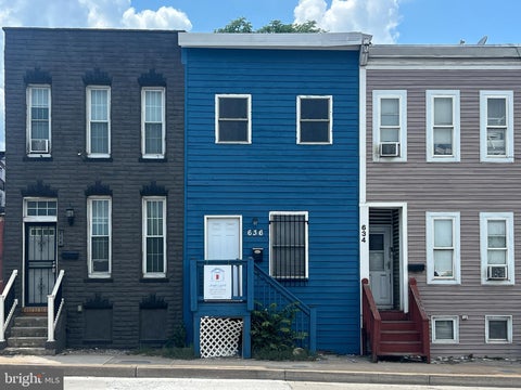 Townhouse For Sale - 636 S Monroe Street<br/> BALTIMORE, MD 21223