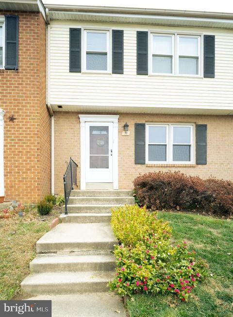 11 BRIARSTONE LANE GAITHERSBURG MD 20877