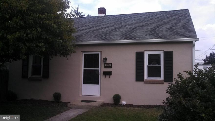 Great location, just minutes from I83.  One story home with new roof, replacement windows, 3 year old carpet, fenced back yard, newly painted interior and exterior.  Off-street parking at rear of property & on-street at front on home.  Gas heating system supplied by gravity & 2 electric built-in heaters in the bathroom & KIT. Ready to move right in.