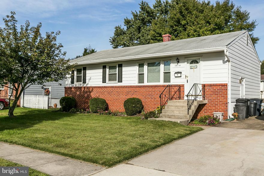 Nice Rambler in Good Luck Estates!  3-4 Bedrooms, 3 Full Baths, LR, DR, Eat In Kitchen w/New Black Microwave, Gas Stove, Side by Side Refrigerator, Master BR has 2 Closets, HW Floors, Rec Room and Possible 4th Bedroom in Lower Level & Workshop & Storage Rooms,  Concrete Driveway/3 cars long, Shed with Electric, Floored Attic, Attic Fan, Newer Windows - Double Hung/Tilt Nice Landscaping!