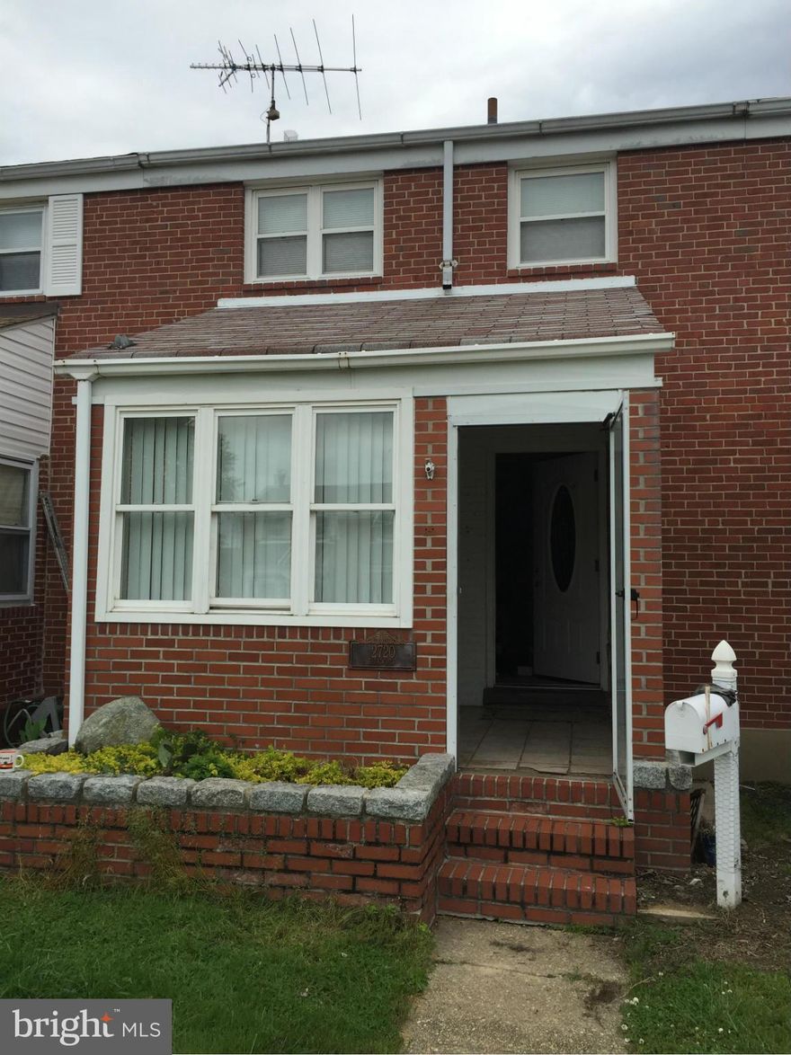 COME CHECK OUT THIS 3 BEDROOM 2 BATH TOWNHOUSE WITH PARKING PAD.  BASEMENT CAN BE USED AS AN FAMILY ROOM OR 4TH BEDROOM.    PROPERTY BEING SOLD "AS IS".  BUYER TO VERIFY GROUND RENT, SELLER WILL NOT REDEEM.  DO NOT USE MAR CONTRACT, BANK CONTRACT ONLY LOCATED UNDER DOCUMENTS.  OFFERS WILL NOT BE SUBMITTED UNTIL AFTER 10 DAYS ON THE MARKET.