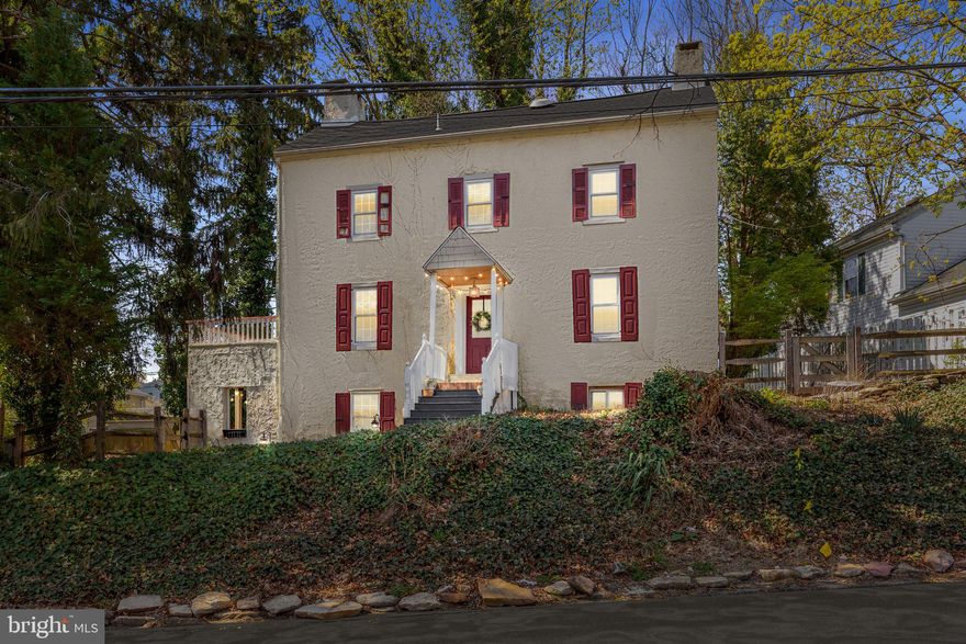 Welcome to this timeless 1785 Colonial farmhouse at 2522 Horsham Rd where rich history and modern living meet in perfect harmony.  This beautifully preserved farmhouse offers 4 bedrooms and 2.5 baths on a fenced quarter-acre yard, perfect for enjoying quiet mornings on the patio. Inside, original wide-plank hardwood floors, exposed wood beams, and antique fireplaces reflect the craftsmanship of a bygone era. As you enter off the motor-court under the covered porch, you'll find the updated farm kitchen with stainless steel appliances and oversized fireplace as the focal point. Beyond the kitchen is a flexible living space just off of the one car garage ideal for an eating area, den, office, or mudroom alongside the laundry and half bath. Upstairs is the living quarters, including a primary suite with its own private bath, a spacious living room with fireplace, and the bright & airy sunroom with vaulted ceilings and a wood burning stove. This room is the perfect place to unwind with wall to wall windows and a sliding glass door that leads you to your outdoor oasis. On the next level you'll find two bedrooms and a full hall bathroom. The finished attic space offers a fourth bedroom and storage or office space. Outside you are embraced by nature and mature trees on this secluded lot with tons of privacy. The fully fenced yard and multiple outdoor decks/patios make this the perfect place for gardening, relaxing, or hosting small gatherings. This property also features newer updates such as the new roof and gutter guards in 2018, new heating system in 2023, new water heater in 2023, new AC in 2025! Fireplaces in Kitchen, Living Room, and Primary Bedroom are all natural gas.  This home is truly one of a kind with its historic charm and modern conveniences.  Located near the PA Turnpike, 611 and downtown Hatboro. Do yourself a favor and visit this home today!