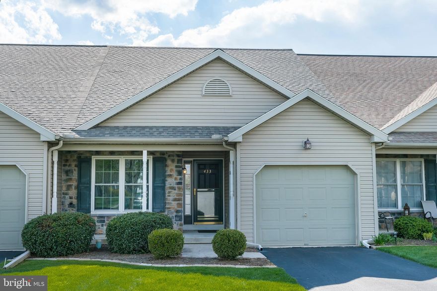 No Maintenance one-story living on quiet cul-de-sac.  Beautiful sunsets from the deck.   Magnificent view for miles.  2 Bedrooms.  2 full baths plus another powder room in lower level.  1st floor laundry.  Sunny open floor plan.  Vaulted living room.  Daylight walk out lower level with a family room,  bar,  game room,  and gas fireplace.  Natural gas heat and central air.  Garage plus extra parking.  new roof 2018.  Built in sound system.  Tilt-in windows.  Just a great home!!

Please have highest and best offer to Dawn  Sunday 4/25 by 4:00.  She will be presenting offers  Sunday evening.   No Escalation Clauses.