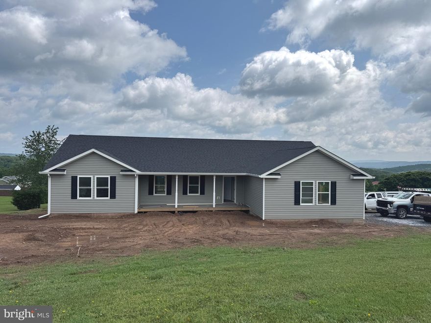 WON'T BE LONG NOW!    3 Bedroom, 2 bath on corner lot in Beautiful Harvest Hills.  Walk in closets, separate dinning room, full unfinished basement, back deck, Black Top Roads and Newer homes exist throughout this great location just a short distance off of US RT 50 in Romney.   The home is easy access to a hospital,  Dr. Offices, Shopping, Schools, Wellness Center, Hotel, Restaurants and so much more.  Romney is a quant little town full of charm and history.  Just about 40 minutes to Winchester Va and a couple hours to DC makes this an easy commute work or the big city life.  If contracting in time Buyer could have some choices of interior color.  More photos will be added as completions are made.