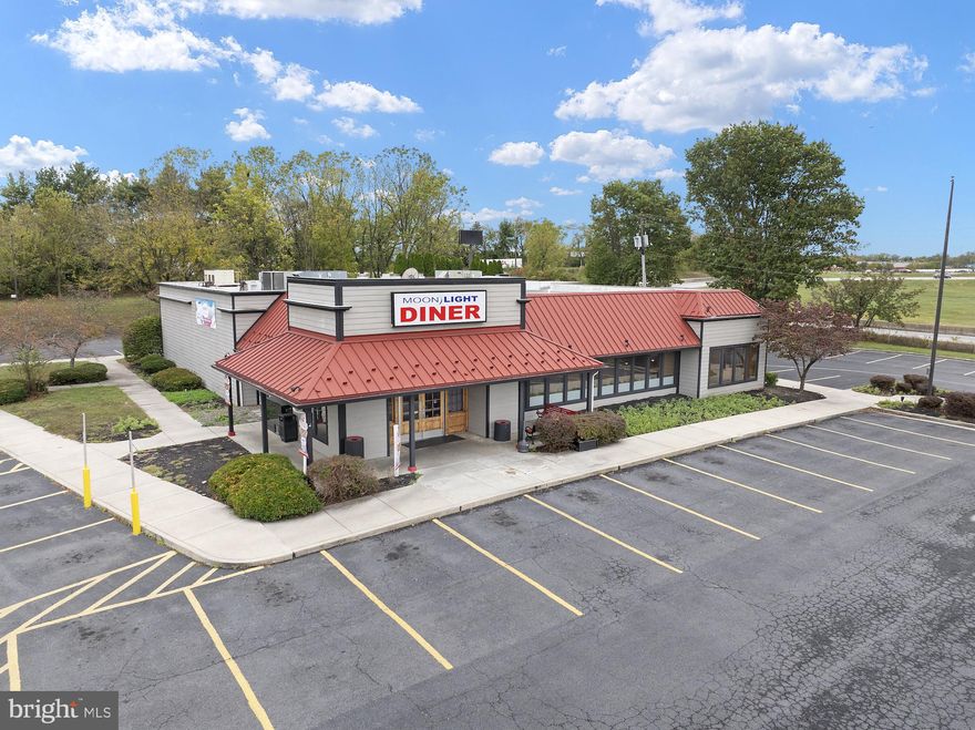 Turn-key Diner Opportunity! Prime commercial property located at Exit 52A off US 81 in Carlisle, PA. This fully equipped restaurant sits on 2.45 acres with Commercial Highway zoning, offering excellent visibility and access at a major interchange. Features include high traffic count of 18,000 cars per day, ample parking, and a building in very good condition. Ideal for continued restaurant use or repurposing for retail or other commercial ventures. Excellent investment in a growing commercial corridor!