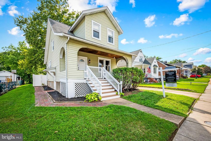 Welcome to 3021 Woodside Avenue, a charming 3 bedroom, 1 ½ bath porch-front home that exudes character and warmth and has great curb appeal.  Step inside the home, and you’ll immediately be drawn to the wonderful architectural details, which include beautiful stained glass windows, a lovely original staircase, high ceilings, and hardwood floors.  The main level offers a great flow and a spacious living room, dining room, and kitchen.  The kitchen has stainless steel appliances, granite countertops, beautiful cherry cabinetry, and a breakfast bar ideal for more casual dining.  On the second level, you’ll find 3 bedrooms, each with a large closet and a full bathroom.  The well-finished lower level offers a family/recreation room and a designated office ideal for work-from-home requirements. A large laundry room and convenient half bath complete the lower level. In addition to the wonderful covered front porch, where you can enjoy a morning cup of coffee or summer evenings, you’ll love the large, fully fenced yard, which provides a private space for outdoor activities, gardening, or entertaining. The one-car garage also has a separate convenient storage area in the rear.    With over 1,800 sq. ft. of finished living space, this home checks so many boxes.   This wonderful neighborhood and location offer a great lifestyle, lots of community amenities, and is close to shopping, dining, and schools. Please join us at the Open House on August 11th from 12-2pm.