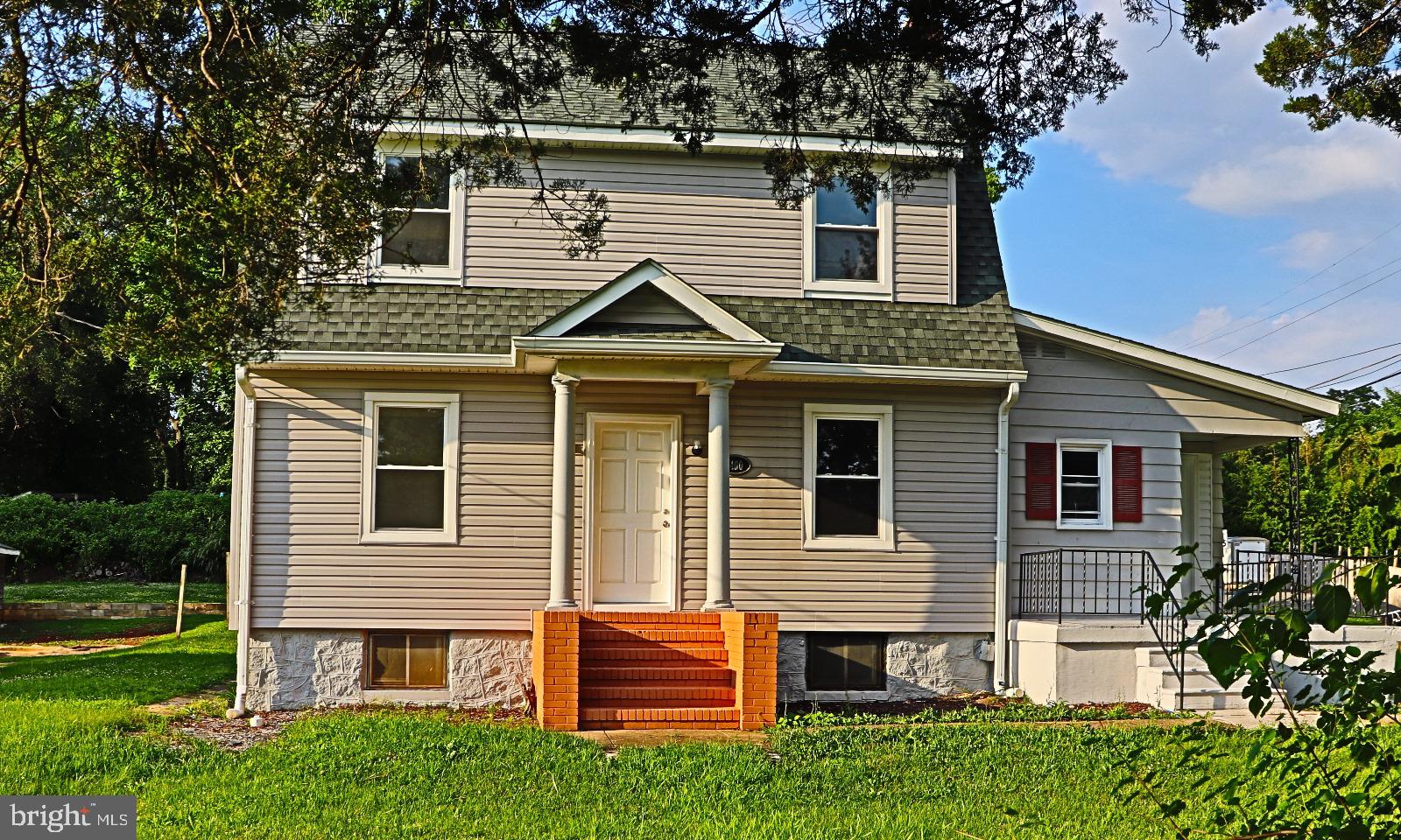 Investment opportunity! This is a Single Family House 3 beds 2.5 baths- and the efficiency apartment is 1 Bed, 1 Bath, Kitchen & Living room. The main house offers spacious living areas, while the separate apartment provides additional rental income potential. offering versatile living arrangements or rental opportunity. Ample parking space for multiple vehicles, a rare find in this area. Situated on the corner of Liberty Rd and Hilmar Rd, with easy access to local amenities, schools, and transportation. The property is recently renovated presents a fantastic opportunity & value.