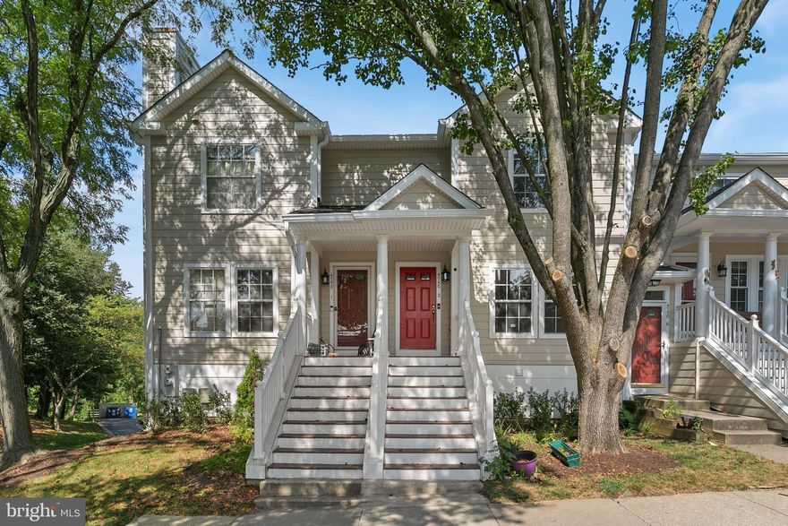 Come see this great 3 bedroom, 2.5 bathroom townhouse situated in highly sought after, Dorsey Search Village located in Ellicott City.  This well-appointed condominium offers a harmonious blend of comfort and convenience, making it an ideal choice for those seeking a low-maintenance lifestyle.  Come up to the idyllic front porch and open the front door, you'll be greeted by an open-concept living space that effortlessly combines the living room, dining area, and kitchen. The main level flooring has just been replaced with the popular luxury vinyl plank flooring.  The kitchen is huge and has features that include:  kitchen island, stainless steel refrigerator, pass through to visit with guests in the living room, plenty of room for a table and a door out to the private balcony, perfect for enjoying your morning coffee or unwinding in the evening breezedeck that was just replaced in 2021.  Upstairs you will find the 3 bedrooms, 2 full bathrooms and the laundry area as well.  The primary bedroom is a serene retreat, boasting a spacious layout and an en-suite bathroom. The additional bedrooms are equally inviting, offering flexibility for guests, a home office, or a cozy den.  Situated in the desirable Dorsey Search Village, you'll have access to a range of amenities via the Columbia Association, including walking paths, parks, tot lots, and very close to Centennial Lake. The convenience of nearby HoCo schools, restaurants, and major commuter routes like 29, 95, 100, 695 & I-70 enhances the appeal of this prime location.  Dorsey Search Village Shopping Center is literally across the street!  This lovely home has just been entirely freshly painted, brand new flooring throughout, and all new toilets. The condo fee covers all exterior maintenance, lawn maintenance, snow removal, it's all done for you!  There is one-assigned parking spot and there are plenty of vistior spots too. Check out the virtual tour!