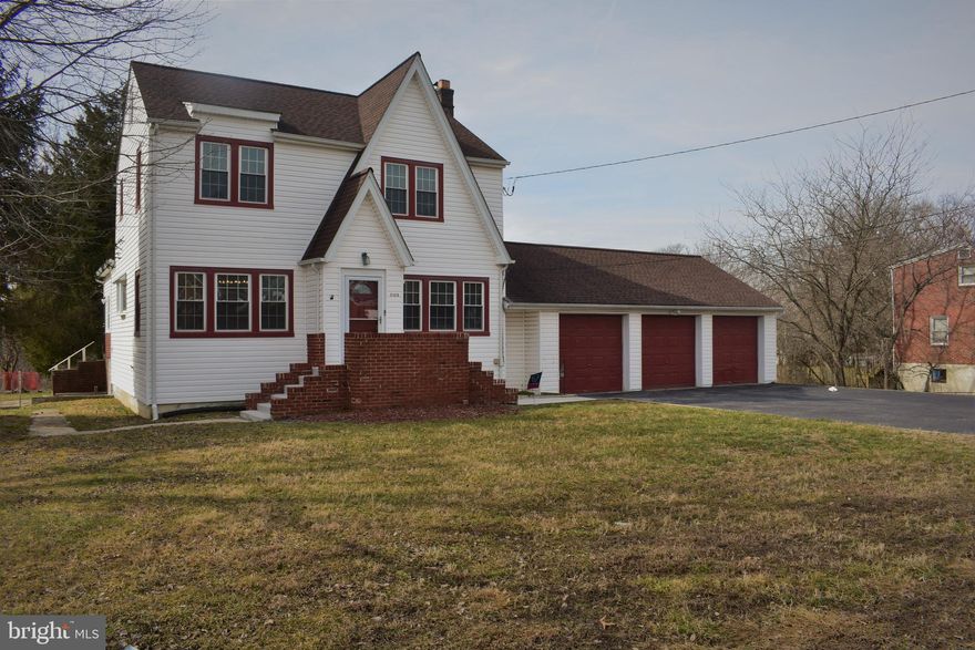 Beautifully updated and renovated 3 bedroom, 1.5 bath single family home that sits on .33 acres. Main level has refinished hardwood floors in the living room and formal dining room. Beautifully renovated kitchen that features ceramic tile flooring, Italian custom granite countertops, double sink, double oven, microwave, refrigerator with ice maker and electric cooktop. There is an abundance of cabinets for your storage needs. Off the kitchen there are double doors that lead to the beautifully tiled sunroom. Relax on the new patio right outside of the sunroom. There is a large fenced yard perfect for outside activities. PET FRIENDLY! Up to two pets permitted. The second level of the home features 3 freshly painted and carpeted bedrooms 3 CAR GARAGE with workbench! Close to I-95, Route 5, National Harbor and AAFB.