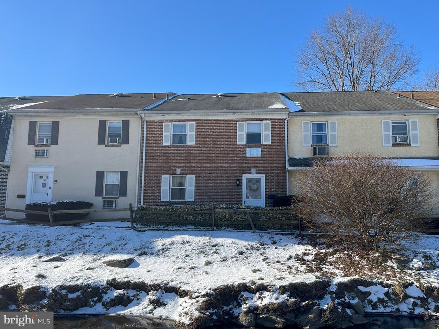 Attention Investors! 2 Bed 1.5 Bath Townhome available.  Non-student rental.  Currently leased through 5/2/25.  Low taxes and condo fee.  Gross rent currently $25,200/yr.  Flood insurance needed for mortgage financing.  $100/yr stream protection fee through the borough.