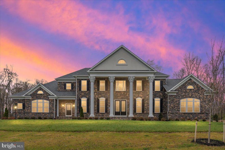 Welcome to this extraordinary Augustine Homes Stratford III model—an expansive luxury estate offering exceptional space, flexibility, and privacy across 10 beautiful acres in Nokesville. With over 8,400 total finished sq. ft. of living space (5,500+ sq. ft. above grade and an additional 2,900 sq. ft. finished in the walkout basement), this home is perfectly designed for multigenerational living, large households, or those needing extensive, customizable space.

The main level features a main level bedroom and ensuite full bathroom, gleaming wood floors, formal living and dining rooms, a private den/home office, and a spacious family room filled with natural light. The gourmet kitchen offers upgraded cabinetry, premium appliances, a center island, and abundant room for gathering and entertaining.  

Upstairs, you'll find five generously sized bedrooms, each with its own walk-in closet and private ensuite full bathroom—a rare and highly desirable feature that provides exceptional comfort and convenience for every member of the household. The luxurious primary suite includes a spa-inspired bathroom and expansive custom closet space.

The fully finished lower level is one of this home’s standout features, offering two separate apartment-style suites, each with private living quarters, full kitchens, bedrooms, and full bathrooms—ideal for extended family, multigenerational living, an au pair, or private guest accommodations.
• Apartment 1: 2 bedrooms, 1 full bath, full kitchen
• Apartment 2: 3 bedrooms, 1 full bath, full kitchen

Enjoy a three-car garage, long private driveway, and rolling acreage that provides peace, quiet, and space rarely available in Northern Virginia. Despite its privacy, the property remains close to commuter routes, shopping, dining, and highly regarded schools.

This exceptional estate is available for sale and rent at $9000 per month—a rare opportunity to enjoy luxury living on a private 10-acre property with room for everyone.

Schedule your private tour today—this one-of-a-kind opportunity won’t last.