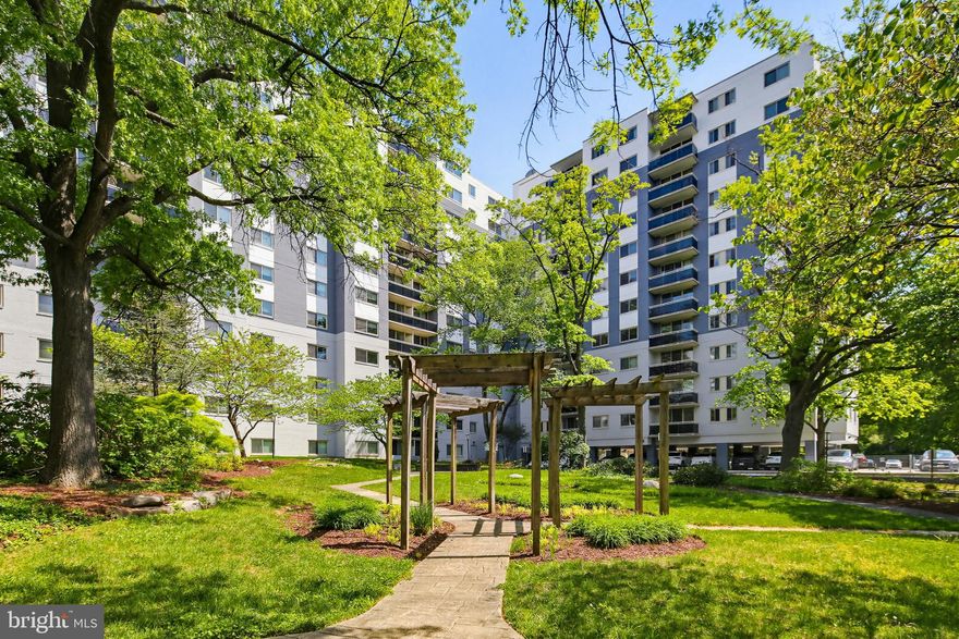 Spacious and well-updated 1-bedroom, 1-bath condo in the amenity-rich Takoma Overlook community, offering an open layout and modern finishes in a highly convenient location. The beautiful kitchen features warm wood cabinetry, granite countertops, stainless steel appliances, gas cooking, and a breakfast bar that opens to the expansive living and dining area—ideal for both everyday living and entertaining. New luxury vinyl plank flooring runs throughout the main living spaces, complemented by neutral tones and abundant natural light.


The oversized bedroom provides exceptional space rarely found in similar units, complete with generous closet storage and easy access to the full bath. The bathroom is updated with a modern vanity and a clean, tiled shower/tub combination. Additional highlights include in-unit laundry, ample storage throughout, and a flexible floor plan with room for a home office or additional living space.


Located in the Takoma Overlook community, residents enjoy a wide range of amenities including an outdoor pool, tennis courts, playground, picnic and grilling areas, landscaped courtyard gardens, and a dog park. The secure elevator building offers controlled access, a covered drop-off entrance, and a resident mailroom with package area. The monthly condo fee includes utilities as well as trash and snow removal, providing added convenience and predictable monthly expenses.

Ideally situated near shopping, dining, parks, and major commuter routes with easy access to both Montgomery County and Washington, DC, this home offers an excellent combination of space, value, and location.