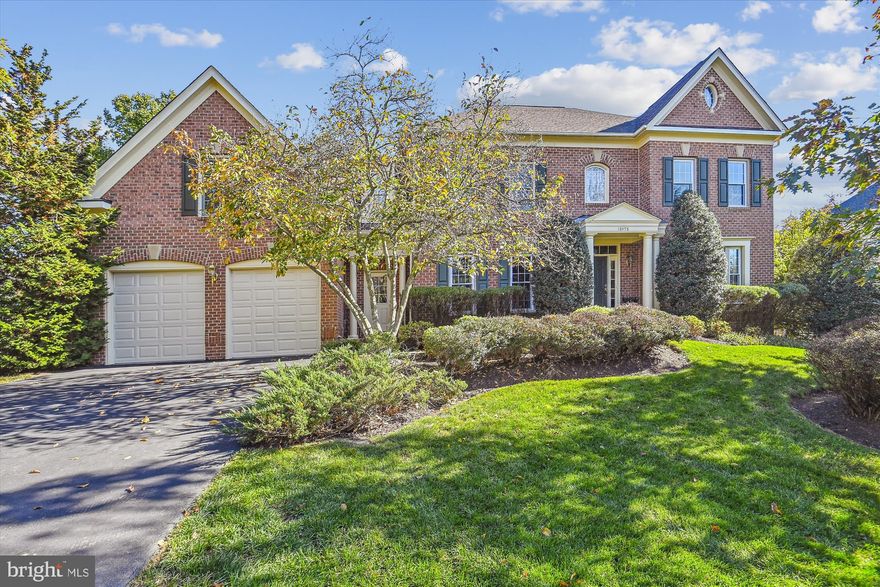 Four sides Brick home in the guarded, gated golf course community of River Creek situated at the confluence of The Potomac River and Goose Creek.  Spacious open floor plan with sunroom/breakfast room extension that enjoys morning sun.  The GlenEagle model boasts a second entrance into a spacious laundry room.  Kitchen with updated stainless steel appliances opens to the family room with a corner fireplace.  Many updates and upgrades throughout, highlighted by the fully renovated Primary Bathroom.  Light and bright walk out lower level with a bedroom and full bath.  More than enough storage room (some you may choose to finish.  The Sunroom builder extension shows additional value in the expanded lower level, perfect for a fitness area.  New carpet installed in the lower level.  Upper level HVAC replaced in 2019, lower level 2007.  Entertainers deck and patio opens to trees and privacy.  Short walk to the clubhouse for dining, fitness, tennis, and pools.  Stroll down to Confluence Part for kayaking and canoe plus a tot lot playground.  River Creek just opened its neighborhood garden.  Golf memberships are available.