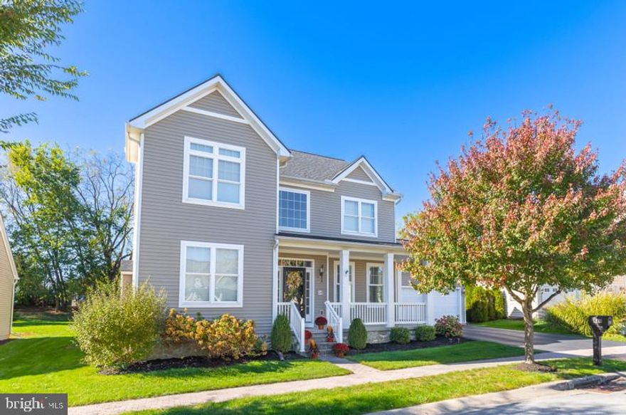 As you enter this beautiful home, the two-story foyer welcomes you, setting the tone for this well-maintained, one-owner property offering a newer 3-year-old roof and featuring over 2,600 square feet of living space in a quiet and highly sought-after Manheim Township neighborhood. This spacious home features 4 bedrooms and 2.5 baths, providing ample room for everyday living and entertaining.  The main level offers thoughtful upgrades throughout, including custom-built-in bookshelves in the family room and a custom-built-in china cabinet in the kitchen. The kitchen is a true standout, featuring recently installed granite countertops with a matching granite backsplash, a stunning Viking 5-burner cooktop with Zephyr vent, and a paneled refrigerator included in the sale. Upgraded lighting enhances the kitchen, dining room, and two-story foyer.   Upstairs, you’ll find four generously sized bedrooms, including the owner’s suite with a soaking tub and a large walk-in closet.  The energy-efficient lower level with superior walls, includes a sump pump pit,  rough-in for a bathroom, and a tankless water heater, providing a great opportunity for a future finished living space.  The finished and painted garage features an epoxy floor, adding both style and durability.
Outdoor living is equally impressive with a paver patio beautifully illuminated with lighting, and mature landscaping, including a flaming maple and Japanese redbud in the backyard, creating a peaceful and private setting perfect for relaxing evenings or hosting guests.
