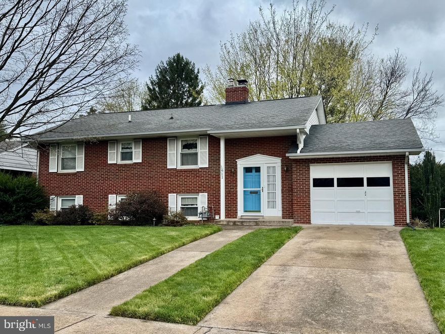 This 4 bedroom & 2 bath single family home is located in sought-after Wyngate in Frederick. The owner's have lovingly maintained and enhanced this home over the years to include a remodeled kitchen with new cabinets, granite countertops, stainless steel appliances and updated tile flooring.  You will love the hardwood flooring in the spacious living/dining room and the main level bedrooms.  The lower level has full size windows with a huge family room, 2 additional bedrooms and another full bathroom. The family room has a masonry fireplace with gas logs. You will be impressed with the renovated bathrooms. The private rear yard with a huge covered patio, is ideal for family gatherings. The Wyngate location is convenient to Baker Park and Historic Downtown Frederick with easy highway access.  An opportunity to own this affordable single-family home.
