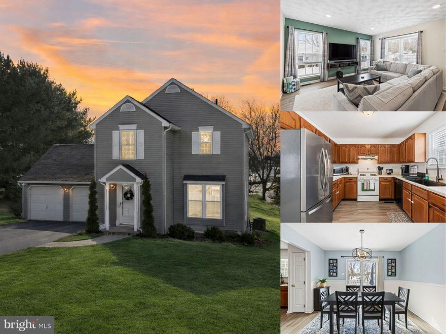 This 3-bedroom, 2-full and 1-half bath detached home sits on nearly half an acre in the established Oak Tree South community, offering a rare blend of space, flexibility, and everyday functionality. Spanning three finished levels, the layout is designed to adapt easily to a variety of living and entertaining needs. The main level features a welcoming living area and a conveniently located half bath, creating a comfortable flow for daily life. Upstairs, three bedrooms are paired with two full baths, providing a practical and well-balanced upper level. The fully finished lower level adds valuable additional living space—ideal for recreation, work-from-home use, or extended storage. Outside, the expansive lot truly sets this property apart, offering privacy, room to spread out, and future potential rarely found at this price point. An attached two-car garage with inside access and a driveway enhance everyday convenience. Please note: driveway access is located on Hershey Road, not Lee Road. Situated in Oak Tree South, this home delivers the space buyers are seeking, with the added benefit of a sizable lot and a flexible floor plan designed for modern living.