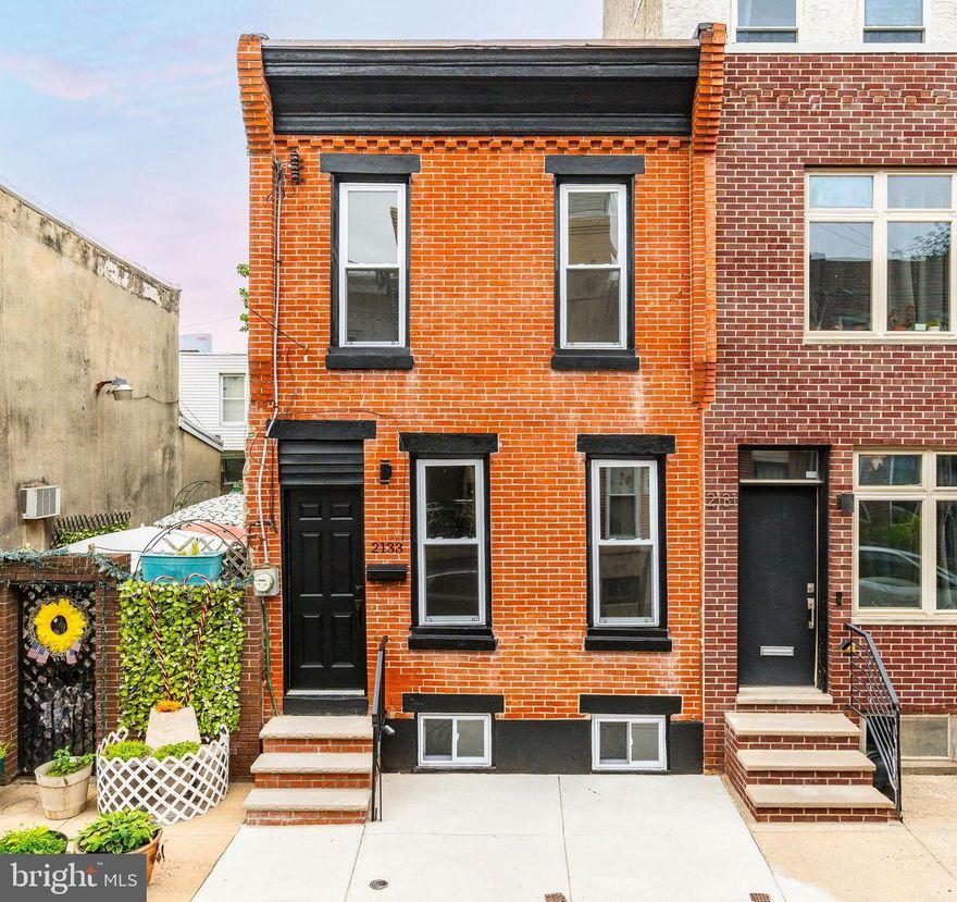 Fully Renovated Gem in Point Breeze!

Welcome to this beautifully renovated 2-bedroom, 1-bath home located in the heart of Philadelphia’s vibrant Point Breeze neighborhood. This thoughtfully updated residence offers the perfect blend of modern style and classic charm.

Step inside to discover an open-concept main level with gleaming hardwood floors, a sun-filled living and dining area, and a stylish kitchen featuring sleek finishes, contemporary cabinetry, and a full stainless steel appliance package.

Upstairs, you’ll find two spacious bedrooms filled with natural light, offering generous closet space and a versatile layout. The bathroom has been completely updated with modern tile and fixtures, creating a clean, spa-like atmosphere.

Downstairs, a partially finished basement adds flexible bonus space for a home office, gym, or creative studio. Out back, enjoy a freshly repaved private yard—ideal for summer gatherings, grilling, or creating your own urban garden retreat.

Whether you're a first-time buyer or an investor, this move-in-ready home is a fantastic opportunity in one of South Philly’s fastest-growing neighborhoods.