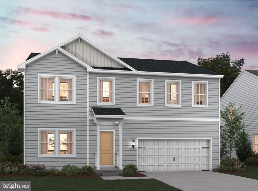 **Special Buyer Closing Cost/Flex Cash Incentives Offered with the use of the builders in house lender, KHAM**   

🌟 TO BE BUILT | MOVE-IN MARCH DELIVERY 2026
🏡 The Water Lily at Huntwell West Lot 346

5 Beds | 3 Baths | Home Office | FARMHOUSE Light Stain Brown| Practical Finished Basement

Fall in love with the Water Lily—a beautifully crafted 5-bedroom, 3-bath home that blends modern elegance with practical comfort in one stunning package. Nestled in Huntwell West, one of the Eastern Panhandle’s fastest-growing and most desirable communities, this home offers the perfect mix of peaceful suburban living with easy access to city amenities.

Located just minutes from shopping, dining, and entertainment—including the Hollywood Casino at Charles Town Races—you'll also enjoy close proximity to Harpers Ferry, Charles Town, Frederick, MD, Northern Virginia, and Washington, D.C.

✨ Main Level Highlights:

Open-concept living with 9’ ceilings, recessed lighting, and luxury vinyl plank flooring

Chef-inspired kitchen with:

Quartz countertops & large center island

White enamel farmhouse sink

Ceramic tile backsplash

Farmhouse-style cabinetry in light stain

Stainless steel appliance package by GE

Spacious double pantry

Main-level bedroom with full bath – ideal for guests or multigenerational living

Private home office perfect for remote work or study

🛏️ Upstairs Retreat:

Four spacious bedrooms, including a luxurious primary suite featuring:

Dual oversized walk-in closets

Spa-style bathroom with frameless walk-in shower and double vanity

Versatile loft/family room

Convenient full laundry room

Third full bath with thoughtful layout for a growing household

🛠️ Bonus Features:

Unfinished basement with L-shaped areaway & bath rough-in – ready to customize for future living space, gym, media room, or storage

🏡 Exterior & Smart Home Upgrades:

Stone water table for enhanced curb appeal

Designer lighting

Smart home features:

Wi-Fi garage door opener

Ring video doorbell

Kwikset HALO Wi-Fi Smart Lock

Upgraded CAT6 + RG6 wiring throughout

📍 Come See It for Yourself:

Tour our professionally decorated Water Lily model and discover why Huntwell West is one of the most sought-after new communities in the region.

Limited-time buyer incentives available for January 2026 move-ins—ask us for details!

📸 Photos shown are of a similar model. Taxes are estimated.