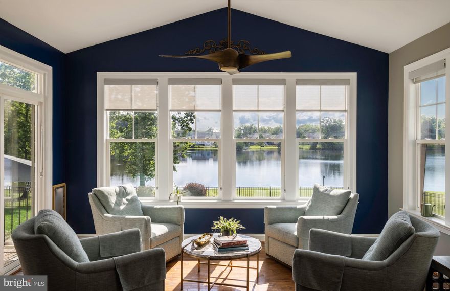 Luxury Lakefront Living in Brookside – A Multigenerational Dream Home

Welcome to an exceptional lakefront retreat located in the prestigious Brookside community, where luxury, nature, and thoughtful design come together effortlessly. Surrounded by scenic views and miles of paved walking trails, this home offers a lifestyle filled with tranquility, recreation, and refined comfort.

This impressive five-bedroom residence is thoughtfully designed for both everyday living and multigenerational flexibility. The home includes three spacious ensuite bedrooms, an additional hall bath, and a versatile layout with two bedrooms on the upper level, two on the main level, and a private lower-level suite.

At the heart of the home is a beautifully reimagined chef’s kitchen, designed with both style and functionality in mind. Equipped with a premium BlueStar stove and oven, Miele coffee maker, and speed oven, the space is perfect for culinary enthusiasts. A striking oversized island with a waterfall edge serves as a central gathering space, seamlessly flowing into a comfortable seating area ideal for entertaining or casual dining.

The sunroom is a standout feature, showcasing panoramic lake views and a front-row seat to nature. From soaring eagles to graceful herons and flocks of geese, the ever-changing wildlife can be enjoyed from nearly every rear-facing window—bringing the outdoors in with peaceful, picturesque scenery year-round.

The fully finished basement expands the living space even further, featuring a private movie theater, a fully equipped gym, and a spacious living area with its own kitchen complete with a refrigerator, dishwasher, and granite countertops. This level is ideal for extended family, guests, or independent living arrangements.

Whether you're casting a line in the lake, enjoying birdwatching from the sunroom, or walking along Brookside’s extensive trail system, this home offers a rare opportunity to experience luxury living in harmony with nature.

Experience lakefront living at its finest—where every detail has been carefully curated for comfort, beauty, and connection.