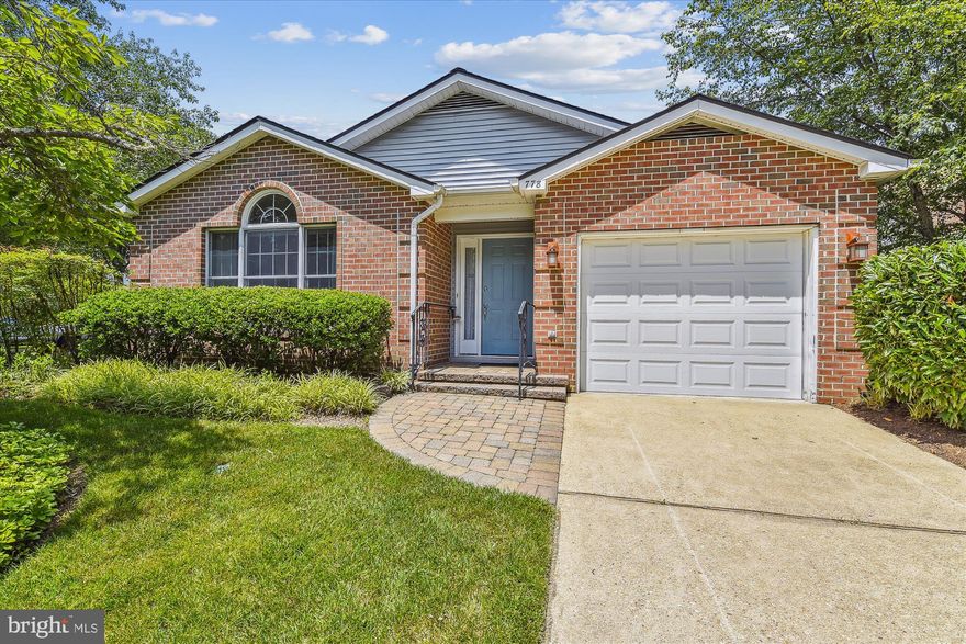 The charming cottage-y look of the front belies the 1966 above grade square footage of this sprawling 2 Bedroom, 2 Full Bath contemporary, built in 1992.  Also not obvious are some of the "non-glamorous" updates that will give the next Buyer peace of mind as well as extra value. In addition to a brand new roof (6/23), the front walkway was redone with low-rise steps and handrails on both sides for safety. All the polybutylene pipes have been replaced throughout the house and properly insulated where needed (8/22). New Heat Pump and Water Heater were installed in 2015. The combined Living and Dining Rooms are large with vaulted ceilings, new carpeting and  2 lovely feature windows. The previously updated Kitchen is open to the spacious Family Room with a vaulted ceiling, 2 skylights, cordless top down/bottom up light filtering blinds, a Gas Fireplace with remote and a door to the 3 season Sunroom Addition. The Sunroom has a cathedral ceiling and 2 sets of Andersen sliders: one to a paver Patio with a privacy screen.There are 2 large Bedrooms with cordless blackout blinds (the Primary was just painted) and 2 full Bathrooms, both of which have been freshly painted. The Primary Bathroom just had a new toilet installed. The Hall Bath has a Sun Tunnel for extra light. The yard is beautifully landscaped and is on a quiet corner lot at the end of the street. Amazing Heritage Harbour amenities and easy access to all that Annapolis has to offer! Buyer pays 1 time $2100 Heritage Harbour Fee at closing.