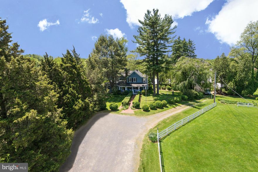 MAJOR PRICE REDUCTION! "Oak Spring Farm" a one-of-a-kind property on over 5-acres!! Character, charm & history abound w/ potential to subdivide! Lovingly maintained/thoughtfully expanded farm house min from shops & restaurants! Multiple outbuildings including det gar. 5 BR & 4.5 BA. 2nd MB on main lvl w/ en suite BA. 6 french doors to wrap around deck overlooking beautiful pastoral setting!