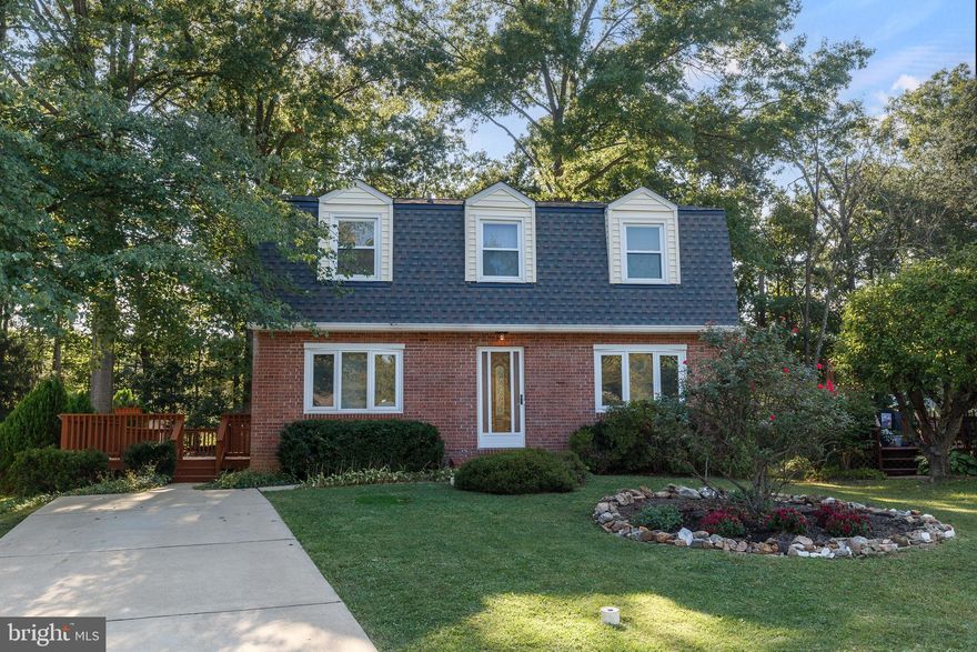 New beginnings start here! Fabulous Colonial situated at the end of the court* Five bedrooms, 3 1/2 baths, freshly painted and ready for the new owner! Pretty wood floors thru-out! Spacious eat-in kitchen with granite counter-tops, smooth top stove, 2 greenhouse windows, refrigerator w/ice maker, dishwasher and microwave! Kitchen door leading to the 23 x 15 deck! New bath on first floor! Four bedrooms on the second floor with two full baths. Lower level has family room, office, storage, laundry and a walk-out to rear yard! Two zone heat and cooling, the first floor and lower level heating source is serviced by a gas furnace and the second floor is an electric furnace w/a heat pump. Updated Primary bath and hall bath! Glass block windows in the lower level! Shed "AS IS." Sewer line replaced in October 2012, sump pump w/battery back-up July 2018, water proofing system installed in April 2019 and the roof replaced in 2020. Truly a gem!