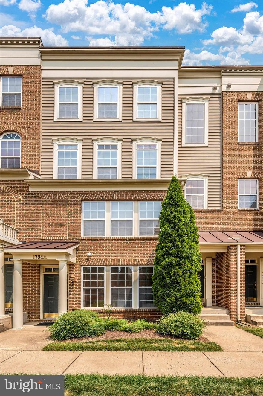 Spacious penthouse Condo overlooking tennis courts in highly sought-after, pet friendly & amenity-filled Community. Walk to shops or Monocacy River trails, enjoy swimming, tennis, sport fields & clubhouse. Open, light-filled living spaces, arched entry showcases eat-in gourmet kitchen with morning room and private deck. High ceilings, durable yet attractive vinyl flooring on both levels, cozy electric fireplace tucked into built-in shelving delineated by columns creates open-ness, yet subtle distinction. Upper level contains 3 well-sized bedrooms, convenient laundry and a primary room en-suite with attractive tiling, dual vanities, luxurious tub & separate shower that also encompasses an ample walk-in closet. Private one-car garage with room to spare, off-street parking pad as well. All this with Energy Efficiency, low utility bills! Close to all major commuter routes, Market Square's Wegman's, HomeGoods & more, plus all the premier dining & entertainment that historical Frederick has to offer. A spectacular place to call "Home"!