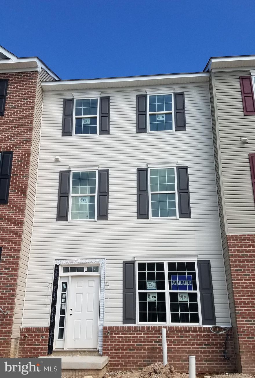 This is your LAST opportunity to own a gorgeous, Sage Townhome in the fast selling community of Stermmer's Run.  This amazing homes boasts a 2 car garage, finished rec room and full bath on your entry level. The main floor is open front to rear allowing for plenty of natural light.  The kitchen is amazing with granite countertops, stainless steel appliances and an island big enough for the whole family.  The bedroom level features 3 spaciuos bedrooms, 2 full bath and your laundry area.

Sales Center is located off site at our Hyde Park Community  359 Delano Way, Essex, MD  We are open Friday - Tuesday 11-5.
Selling  off site at our Hyde Park location in Essex.  Decorated model available.  359 Delano Way.
