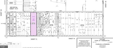 Vacant Land For Sale - 397 S 1st Road<br/> HAMMONTON, NJ 08037