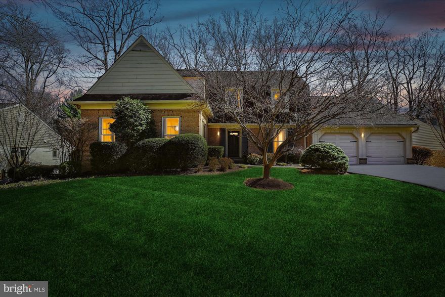 WOW, this is it!  Traditional colonial meets modern sensibility in the sought-after Luxmanor neighborhood.  This Mitchell & Best-built home with such a livable floor plan and so much to offer is freshly painted and ready for its next chapter! The main level offers ALL the spaces.  From the spacious foyer to the elegant formal dining room, the quiet living room sanctuary for relaxing without distractions, and the coveted main floor office/den, to the kitchen, great room, with a gas fireplace, and a screened porch -- this is the perfect main floor! Upstairs, you'll find the primary suite with multiple closets, and its own spacious bathroom with a sunken tub and a separate shower, plus three more bedrooms and two more full baths -- one is en-suite.   And, that coveted upstairs modern convenience:  a huge laundry room! No lugging sheets and towels up and down the stairs. The finished lower level has a huge playroom/rec room, outside access, a guest suite/possible fifth bedroom and a full bath.   There are hardwood floors on the main and upper levels, and plantation shutters in the living and dining rooms.  Outside, a beautiful slate walkway leads to the front door, the deck off the kitchen leads to the over 1/4-acre flat lot, and there is an attached two car garage.   Recent refreshes include fresh paint throughout in a designer-favorite shade of white, new recessed lighting and light fixtures, inside and out.  Other updates include newer HVAC inside and out (2024), Toto toilets in main and upper level bathrooms, newer stainless appliances in the kitchen including Bosch double ovens, a Bosch dishwasher, a Kitchen Aid French door refrigerator, and a Jenn Air cooktop.  Newly built/renovated neighborhood elementary and middle schools within walking distance.  Close to community pool and park.  Voluntary neighborhood association. All of this AND easy access to major transportation routes including 495, 270, and Metro Red Line, and shopping and dining are all close by, including Pike & Rose, Wildwood Shopping Center, Starbucks, Whole Foods and more.  A perfect place to call home!  Note:  Offer deadline is Monday, March 24th at noon.