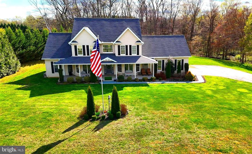 When you think “dream home,” this is the one that comes to mind. Nestled on 4.66 gated acres in the heart of beautiful Rising Sun, Maryland, this stunning property truly has it all—privacy, space, and luxury upgrades that make it move-in ready and unforgettable. The home has been meticulously maintained with extensive updates throughout, including a brand-new roof, gutters, downspouts, shutters, and both front and rear decks completed in 2024. It also features fresh concrete work recently completed around the property—including the pool area—offering both functionality and a clean, polished look.

Inside, the main level offers a spacious first-floor primary suite with a beautifully remodeled full bath featuring a soaker tub and separate stand-up shower. The living room boasts cathedral ceilings, large windows that flood the space with natural light, hardwood floors, and a cozy fireplace. The renovated kitchen (2022) offers granite countertops, stainless steel appliances, and more counter space than you could ever need. You'll also find a formal dining room and an additional formal sitting room—perfect for entertaining.

Upstairs features three generously sized bedrooms, two full bathrooms, and a massive game room complete with a pool table and in-wall fireplace heater. The second-floor hallway opens up to a bright loft-style sitting area with built-in shelving and two oversized windows that create a relaxing, sun-filled nook. The home also includes a massive unfinished basement with walkout steps, offering endless potential for additional living space or storage.

Step outside and you’ll find a backyard oasis designed for entertaining and relaxing year-round. Enjoy a saltwater in-ground pool (2016), 6-person saltwater hot tub (2015) with Covana automatic cover, a pool house/outdoor bar, a large fireplace seating area, and plenty of open space to host family and friends. The oversized attached two-car garage has new insulated doors 2022,  Thats not all the property also includes a masive 30x48x16 pole building barn (2018) with 12' and 14' doors that can fit any toy you could want including boats rvs trailers and so much more! plus there is also a large converted 24x28 horse stable building as well for even more storage.  This property was Originally a horse farm farmette, the property has electric and water access run to three separate locations and even features a custom-built shooting berm on the side of the property.

Additional upgrades include but not limited to a remodeled half bath (2022), newer HVAC system (2013), bio furnace, newer washer/dryer, a 2020 well tank, 2022 water treatment system, and whole-house Andersen windows. This one-of-a-kind property combines luxury living with rural charm and functionality—and it's located in the desirable Rising Sun School District. Homes like this don’t come around often. Schedule your private showing today—this dream home won’t last!

Please note the pictures in the listing dont reflect the new roof gutters downspots shutters or concrete updates