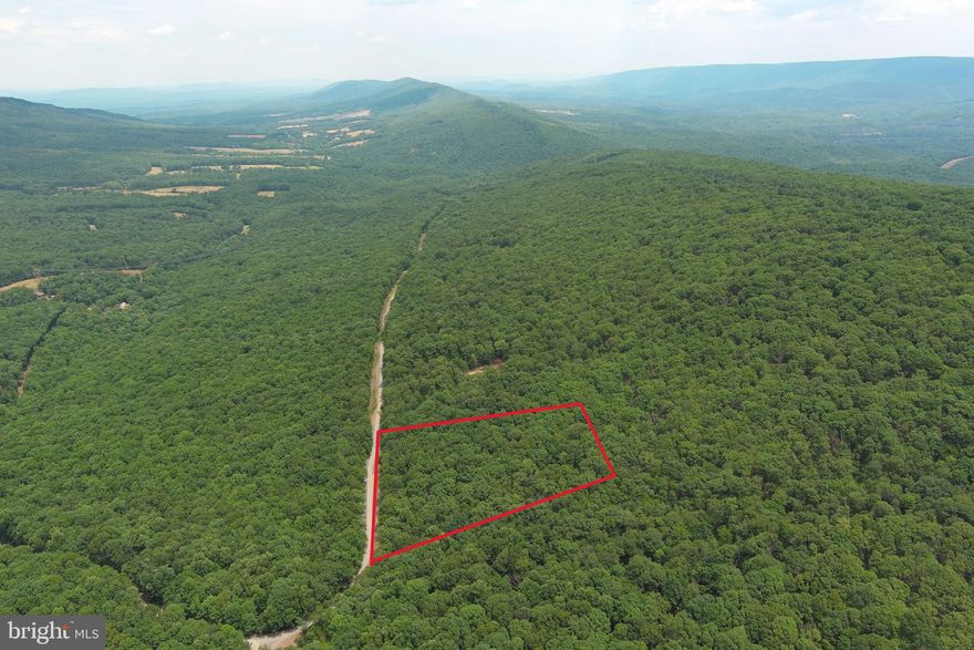 NICE FOR THE PRICE....NEARLY 8 WOODED ACRES IN A SECURE GATED COMMUNITY, LESS THAN 1/2 MILE OFF THE PAVED ROAD AND ONLY 30 MINUTES NORTH OF WINCHESTER, VA....POWER & PERKED....BUILD HERE, HUNT HERE, CAMP HERE, PLAY HERE! LAND SLOPES GENTLY UP THE MOUNTAIN AND IS COVERED IN MATURE HARDWOODS WITH A CLEAN FOREST FLOOR. OLD LOGGING ROAD GIVES YOU A GOOD START FOR A DRIVEWAY ONTO THE LOT. ONLY 10 MINUTES FROM PUBLIC ACCESS ON THE POTOMAC AND CACAPON RIVERS....THE BEST BUY ON THE MARKET FOR 35K OR LESS AND IT'S NOT EVEN CLOSE! IF YOU'RE LOOKING FOR BANG FOR YOUR BUCK.....THE BUCK STOPS HERE!