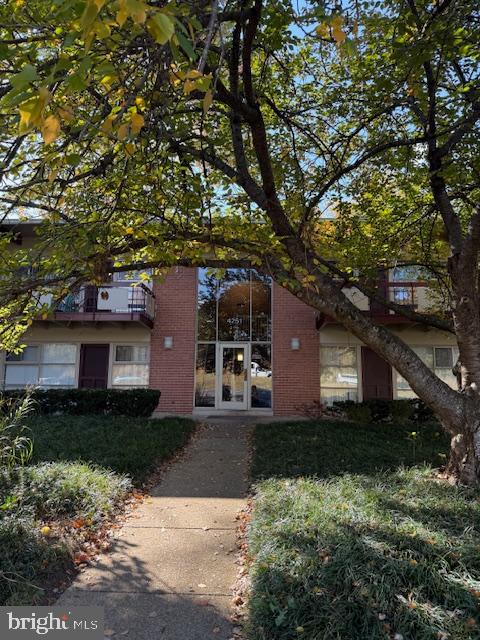 Renovated two bedrooms and 1 bath condo in heart of Annandale.  Conveniently located with ample parking.  New LVP floor, new gas range, and new painting.  Back to woods.  This unit is on main level, but it's on 2nd level looking from the rear of the building.  Available immediately.